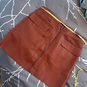 Leather skirt  🥰🥰🥰